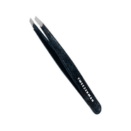 TWEEZERMAN Slant Tweezer Dusted Onyx Işıltılı Siyah Oniks Cımbız