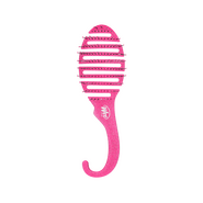 Wet Brush Shower Glitter Detangler Islak Saç Tarama Fırçası Pembe