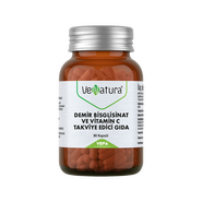 VeNatura Demir Bisglisinat ve Vitamin C Takviye Edici Gıda 90 Kapsül