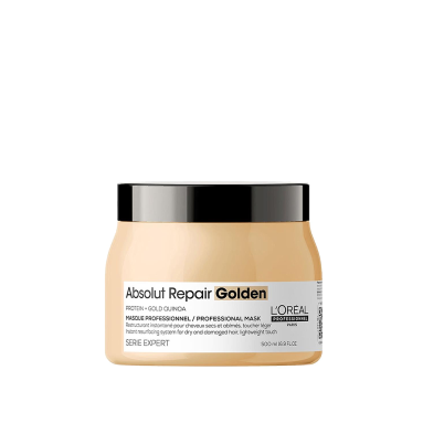 Loreal Professionnel Paris Serie Expert Absolut Repair Golden Yıpranmış Saçlar için Onarıcı Altın Maske 500 ml
