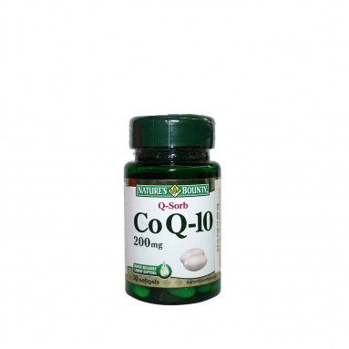 Nature's Bounty Coenzyme Q-10 200 Mg Q-Sorb 30 Kapsül