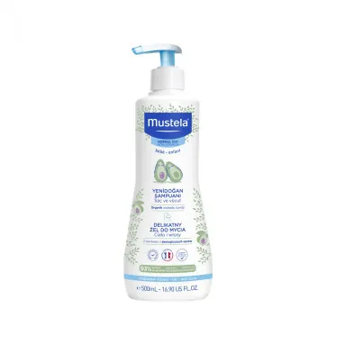 Mustela Yenidoğan Şampuanı Saç ve Vücut 500 ml