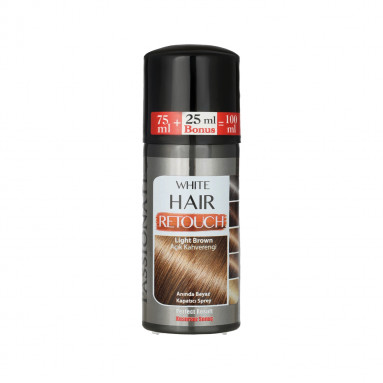 Passionate Anında Beyaz Kapatıcı Sprey Açık Kahverengi 100 ml