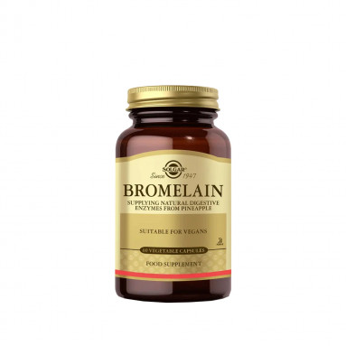 Solgar Bromelain 150 mg 60 Bitkisel Kapsül