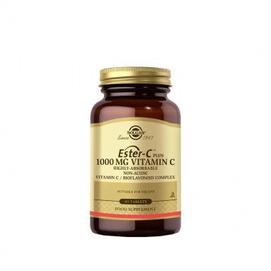 Solgar Ester-C Plus 1000 mg Vitamin C 60 Tablet