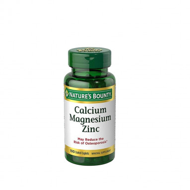 Nature's Bounty Calcium Magnesium Zinc Kalsiyum 100 Tablet