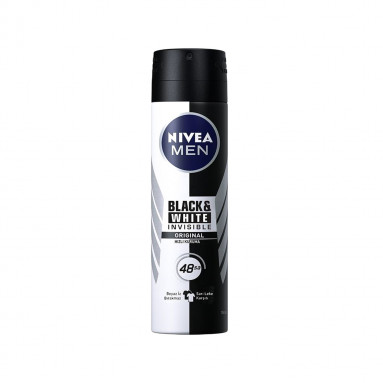 Nivea Invisible Black&White Power Sprey Erkek Deodorant 150ml