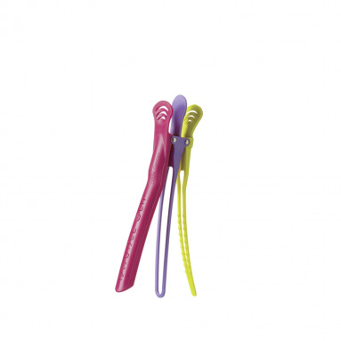 Olivia Garden Double Clip Çift Kıskaçlı Saç Klipsi Renkli 2 Adet