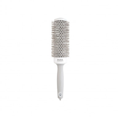 Olivia Garden Expert Blowout Speed Wavy Bristles Beyaz ve Gri Fön Fırçası 45
