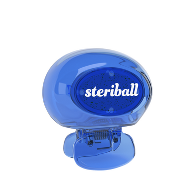 Steriball Manuel Çocuk Diş Fırçası Koruyucu Hijyenik Kap Mavi