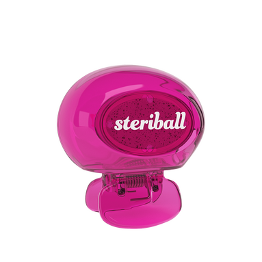 Steriball Manuel Çocuk Diş Fırçası Koruyucu Hijyenik Kap Pembe