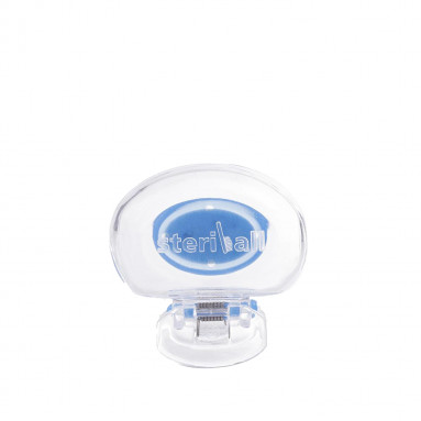 Steriball Çocuk Diş Fırçası İçin Koruyucu Hijyenik Kap Beyaz Mavi