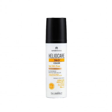 Heliocare 360 Color Gel Oil Free Spf50+ Yağlı Ciltler İçin Güneş Koruyucu Bronze 50 ml
