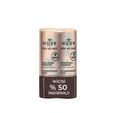 Nuxe Reve De Miel Lip Moisturizing Duo Stick Set 2x4 g