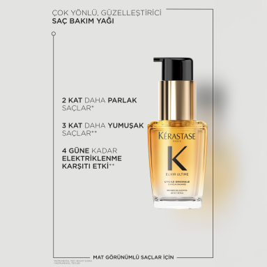 Kerastase Elixir Ultime Çok Yönlü Güzelleştirici Saç Bakım Yağı Seyahat Boyu