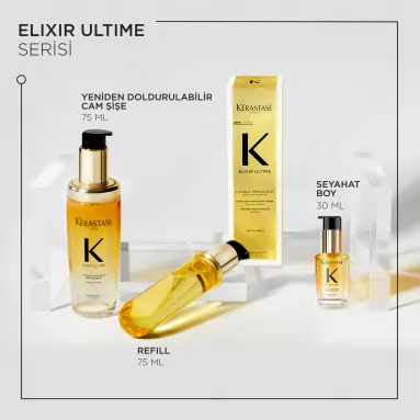 Kerastase Elixir Ultime Refill Yeniden Doldurulabilir Cam Şişe