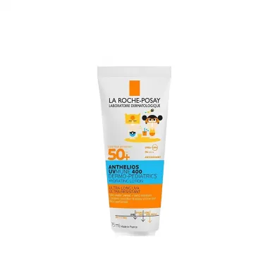 La Roche-Posay Anthelios UVMune 400 Dermo Pediatrics Hydrating Lotion Çocuk Güneş Koruyucu Süt Spf50+ 75 ml