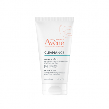 Avene Cleanance Hassas ve Lekeye Eğilimli Ciltler için Matlaştırıcı ve Arındırıcı Kil İçerikli Maske 50 ml