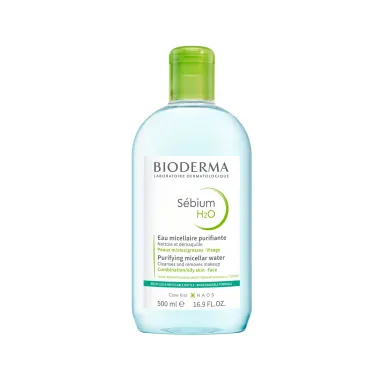 Bioderma Sebium H2O Karma Yağlı Cilt Makyaj Temizleme Suyu 500 ml