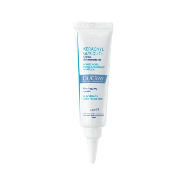 Ducray Keracnyl Glycolic+ Siyah Nokta Sivilce ve Parlama Karşıtı Bakım Kremi 30 ml