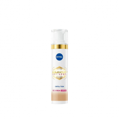Nivea Luminous630 Koyu Leke Karşıtı CC Krem Spf30 Orta Ton