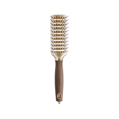 Olivia Garden Expert Style Vent Nylon Bristles Altın ve Saç Fırçası