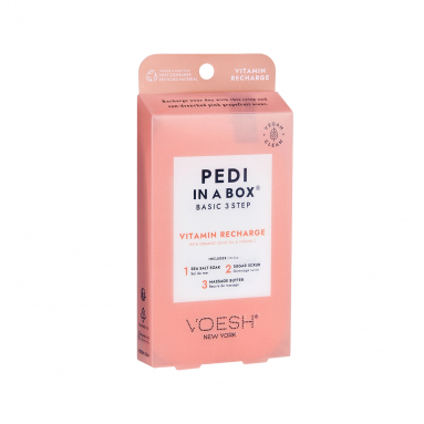 Voesh New York Pedi In A Box Basic Pedikür 3 Adımlı Set Vitamin