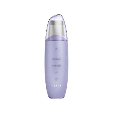 Geske Mikro Akım Siyah Nokta Temizleme Cihazı MicroCurrent Skin Scrubber & Blackhead Remover Mor