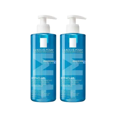 La Roche-Posay Effaclar Gel Yüz Temizleme Jeli 400 ml 2 Adet