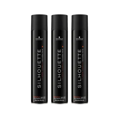 Schwarzkopf Silhouette Süper Tutucu Sprey 500 ml 3 Adet