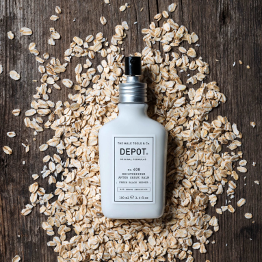 Depot No. 408 Mois.After Shave Balm Fresh Black Pepper 100 ml - Tazeleyici siyah biber özlü, rahatlatıcı tıraş sonrası bakım balsamı.