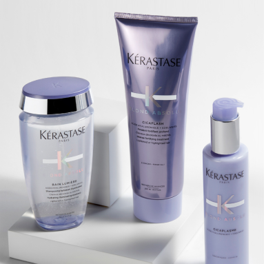 Kerastase Blond Absolu Cicaplasme Sarı Saçlar için Isıya Karşı Koruyucu Bakım Serumu 150 ml - Isı uygulamaları sırasında saçı besleyip koruyarak, saçın pürüzsüz ve parlak olmasını sağlar