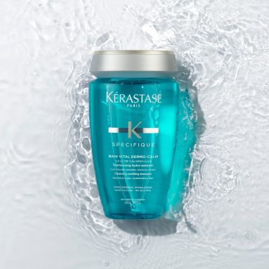 Kerastase Specifique Bain Vital Dermocalm Yağlı Saç Derisi için Hassasiyet Karşıtı Şampuan 250 ml – Saçları ağırlaştırmadan arındıran, saç derisine rahatlatıcı bakım sunan şampuan.