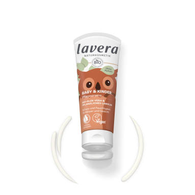 Lavera Baby Kinder Moisturising Nemlendirici Vücut Kremi 75 ml - Bebek cildini nemlendirir, yumuşaklık sağlar ve bakım yapar.