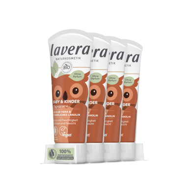 Lavera Baby Kinder Moisturising Nemlendirici Vücut Kremi 75 ml - Cildi nemlendirir ve korur, bebekler için ideal bakım.