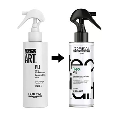 Loreal Professionnel Paris Tecni Art PLI Isı ile Şekillendirme Spreyi 190 ml - Saç şekillendirme sırasında ısıyı dengeleyerek saçı koruyan, profesyonel sprey