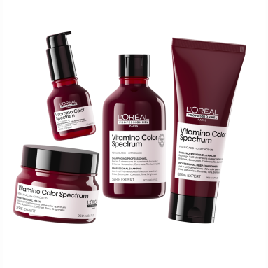 Loreal Professionnel Paris Serie Expert Vitamino Color Spectrum Cam Parlaklığı Görünümü Kazandıran Serum 30 ml - Yıpranmış ve mat saçlara parlaklık ve canlılık kazandırır.