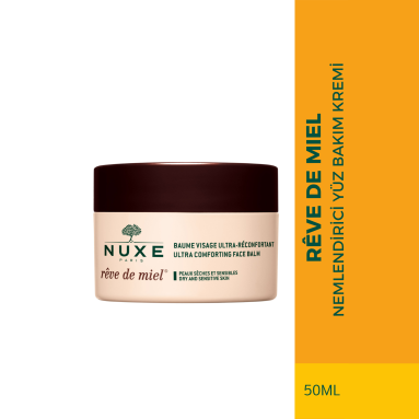 Nuxe Reve De Miel Ultra Rahatlatıcı Yüz Balsamı 50 ml - Cildi rahatlatan, nemlendirici etkisiyle pürüzsüzlük sağlayan yüz balsamı
