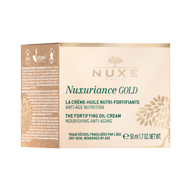 Nuxe Nuxuriance Gold Nutri Fortifying Oil Yaşlanma Karşıtı Bakım Kremi 50 ml - Cildi besleyip güçlendirirken, yaşlanma karşıtı etki gösteren zengin bakım kremi