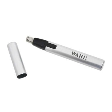 Wahl Micro Groomsman Kablosuz Burun Kılı Temizleme Makinesi 5640-326, hassas bölgelere kolay erişim sağlayarak burun ve kulak kılı temizliği sunar.