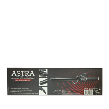 Astra Professional Saç Şekillendirici Maşa F998B 25mm – Kolay kullanım sunan, kalıcı dalgalar ve hacimli saç stilleri için ideal 25 mm çaplı maşa.
