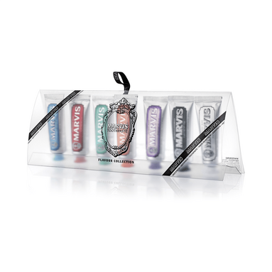 Marvis 7 Flavour Pack 7x25 ml - Marvis’in 7 Eşsiz Aromasını İçeren Deneme Boy Diş Macunu Seti