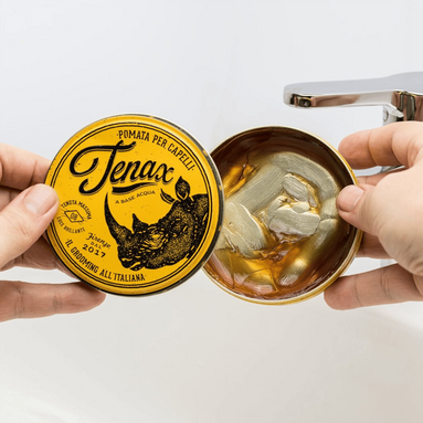 Tenax Ekstra Güçlü Tutuş Parlak Saç Şekillendirici Pomad 125 ml - Saç şekillendirme ve sabitleme için ekstra güçlü tutuş ve parlaklık sağlayan pomad