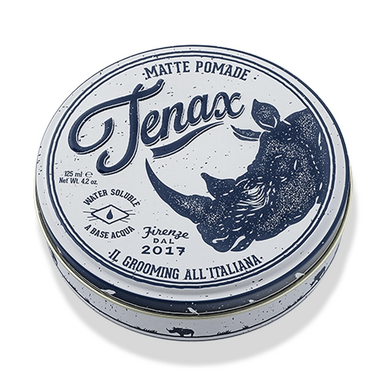 Tenax Saç Şekillendirici Mat Pomad 125 ml - Doğal, mat bir görünüm elde etmek için tasarlanmış, şekillendirici saç pomadı