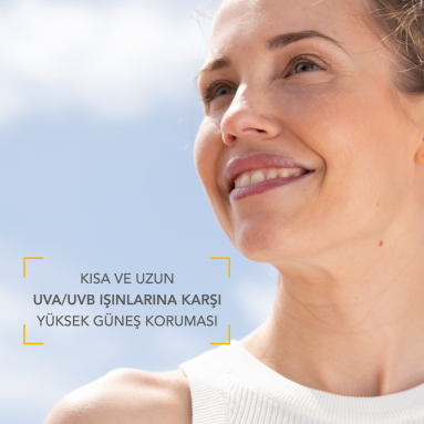 Yağlı ve karma ciltler için özel olarak formüle edilmiş Bioderma Photoderm Nude Touch Light SPF50+ renkli güneş koruyucu, cildinizi yağlandırmadan korur ve mat bir görünüm sağlar.