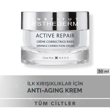 Esthederm Active Repair Wrinkle Correction Cream 50 ml - İnce Çizgi ve Kırışıklıkları Gözle Görülür Şekilde Azaltan Onarıcı Krem