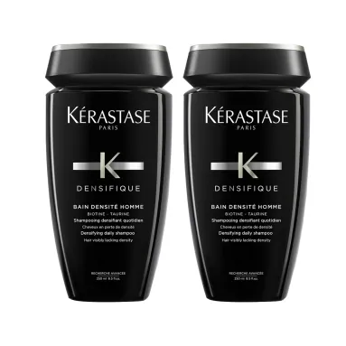 Kérastase Densifique Bain Densité Homme Erkekler İçin Yoğunluk Kazandıran Şampuan 250 ml 2 Adet