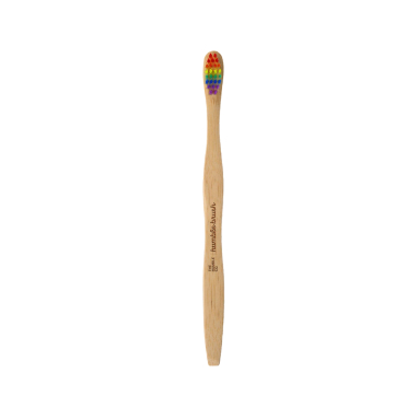 The Humble Co Humble Brush Medium Yetişkinler İçin Orta Diş Fırçası Gökkuşağı