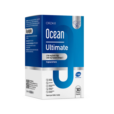 Orzax Ocean Ultimate Takviye Edici Gıda 30 Yumuşak Jel Kapsül