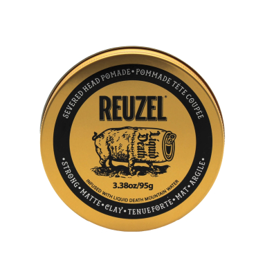 Reuzel Liquid Death Severed Head Clay Pomade Mat Yüksek Tutuşlu Pomat 95 g